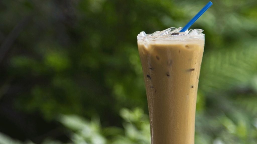 Iced Coffee with Soya Milk